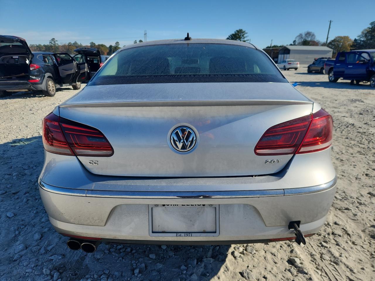 2014 Volkswagen Cc Luxury VIN: WVWRN7AN2EE527477 Lot: 93368975