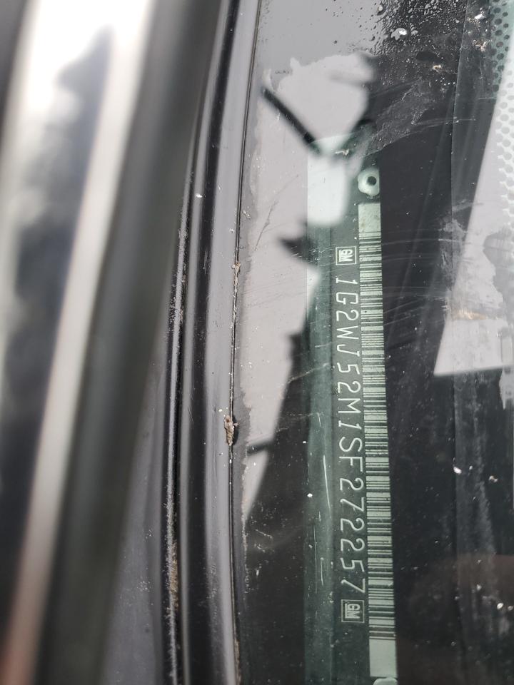 1995 Pontiac Grand Prix Se VIN: 1G2WJ52M1SF272257 Lot: 93606355