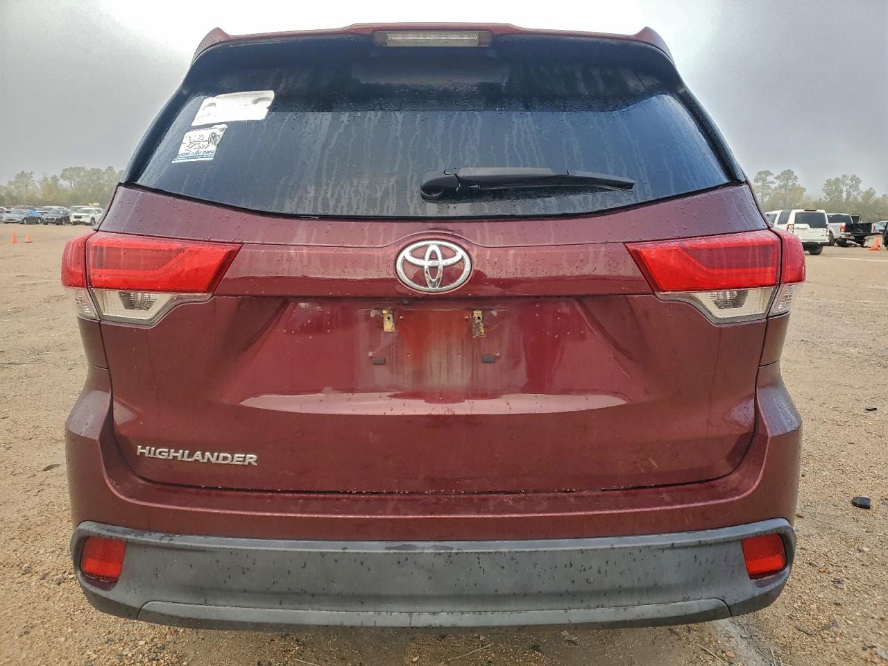 2019 Toyota Highlander Le VIN: 5TDZARFH5KS052536 Lot: 94321295