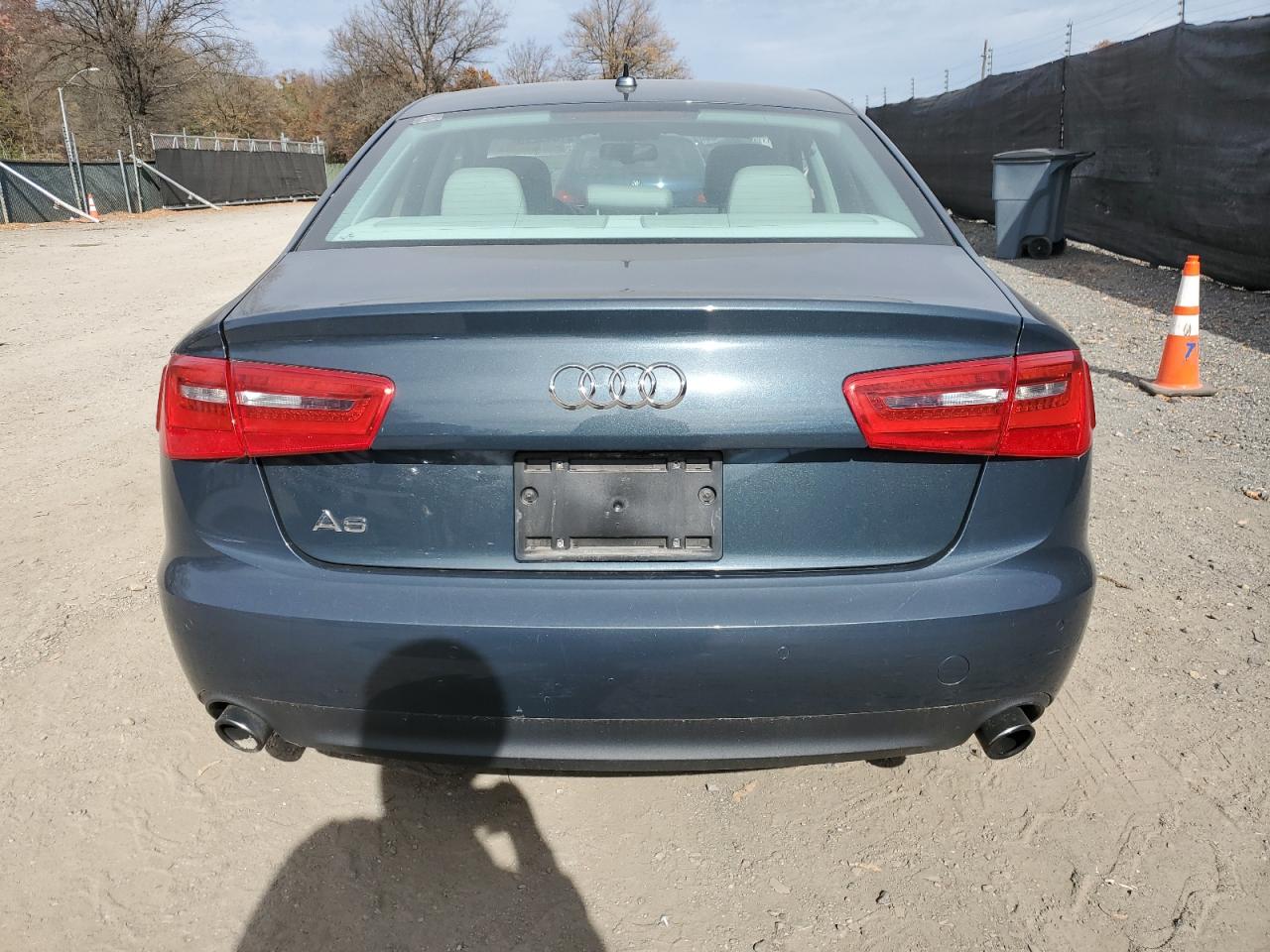 2013 Audi A6 Premium Plus VIN: WAUGFAFC6DN060231 Lot: 91046295