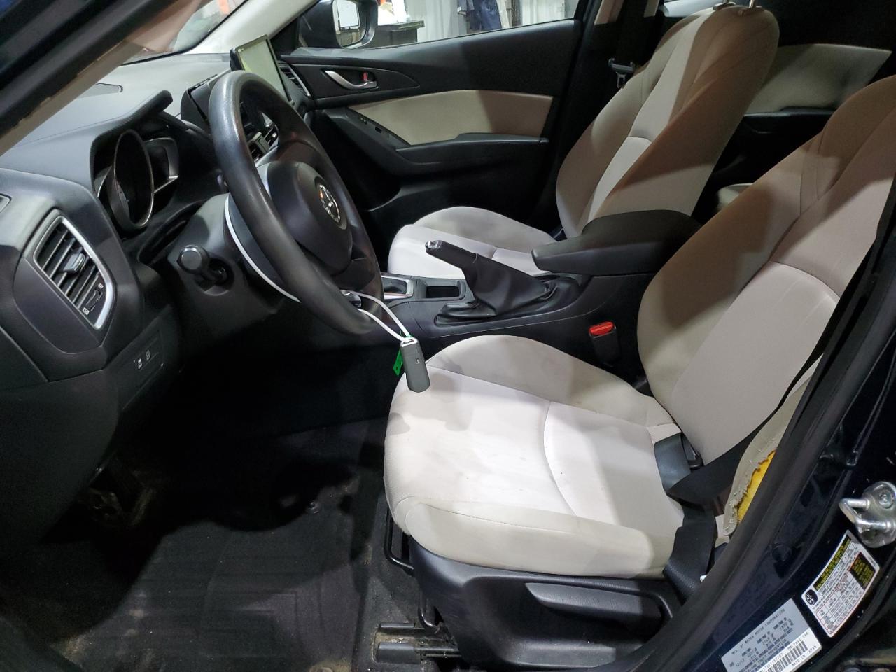 2014 Mazda 3 Sv VIN: JM1BM1T76E1157707 Lot: 92591985