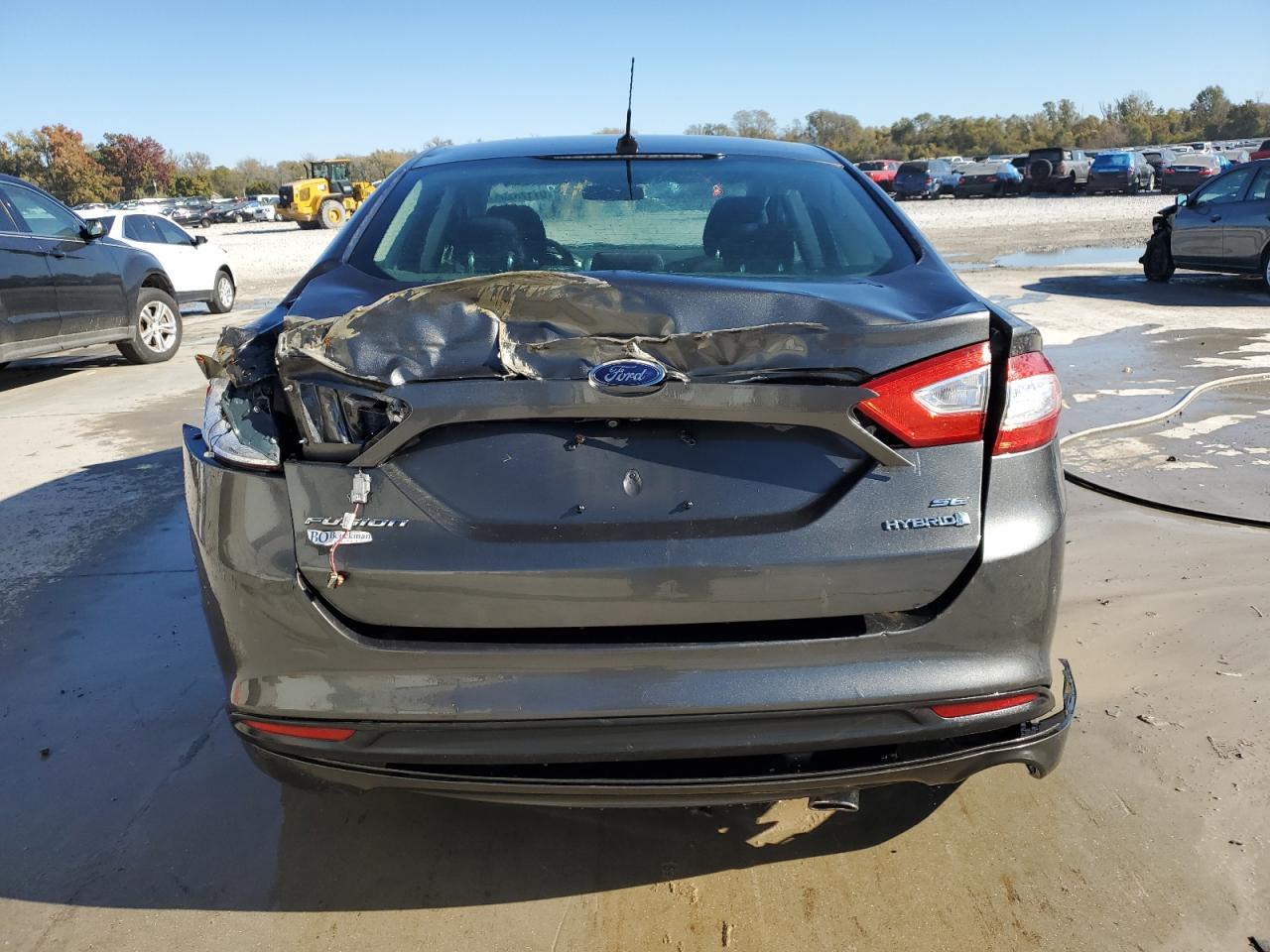 2015 Ford Fusion Se Hybrid VIN: 3FA6P0LUXFR158154 Lot: 91124295