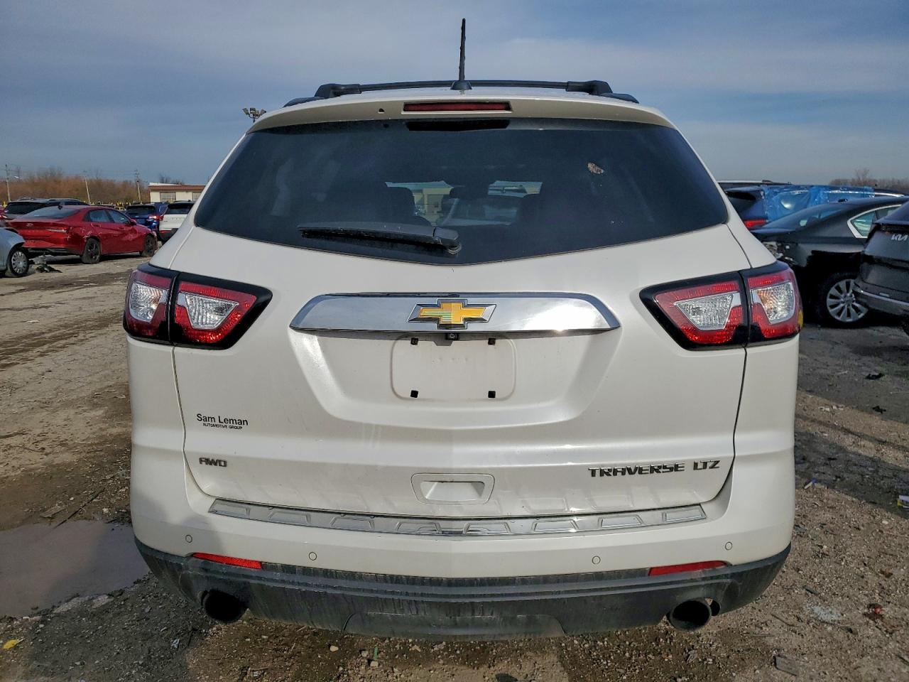 2016 Chevrolet Traverse Ltz VIN: 1GNKVJKD4GJ144310 Lot: 94041595