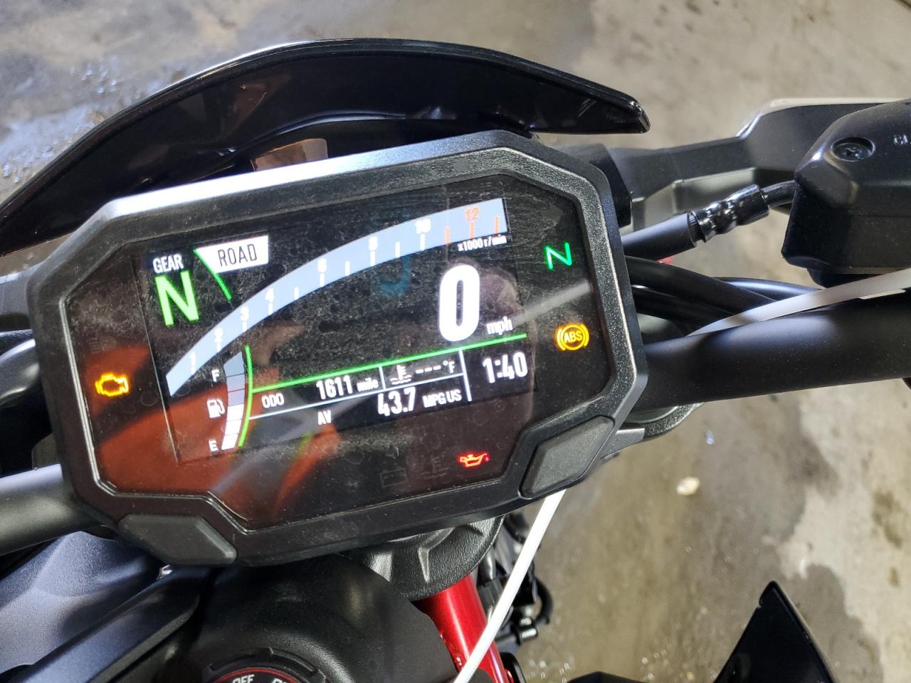 2024 Kawasaki Zr900 F VIN: ML5ZRDF15RDA70259 Lot: 91625995