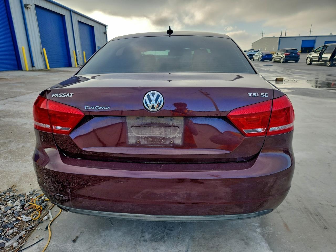 2014 Volkswagen Passat Se VIN: 1VWBS7A39EC058468 Lot: 93914205