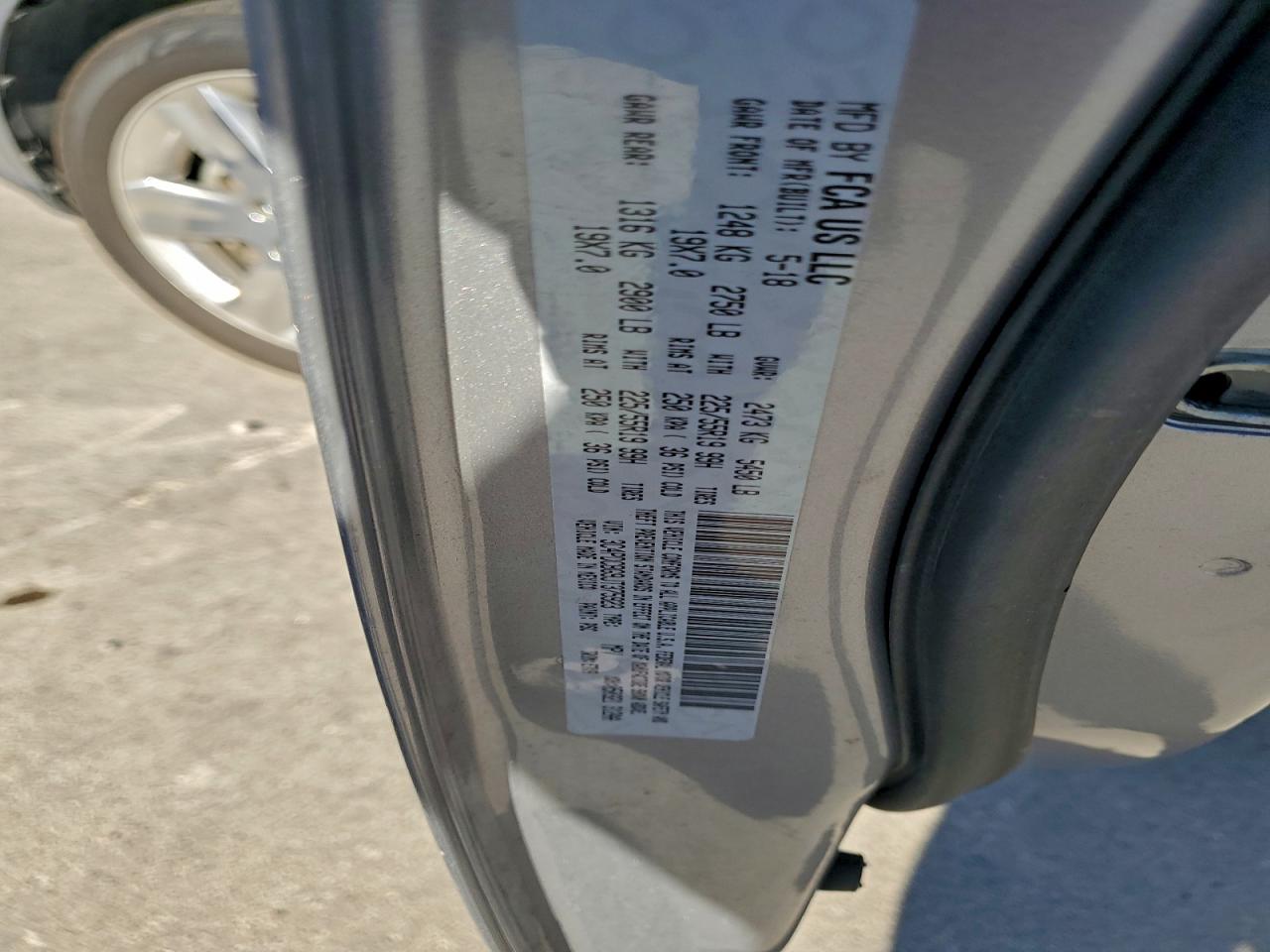 2018 Dodge Journey Sxt VIN: 3C4PDCBG9JT375923 Lot: 91108245