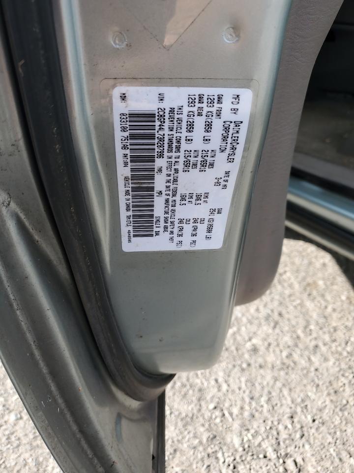 2003 Chrysler Town & Country Lx VIN: 2C8GP44L73R287996 Lot: 92415275