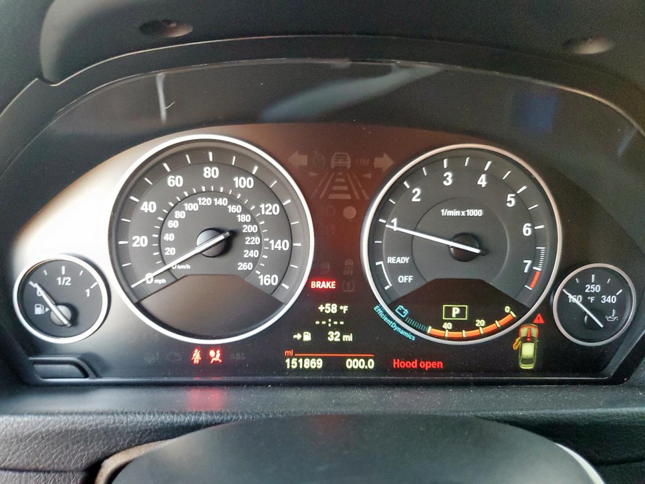 2014 BMW 335 Xi VIN: WBA3B9G50ENR90586 Lot: 90111335