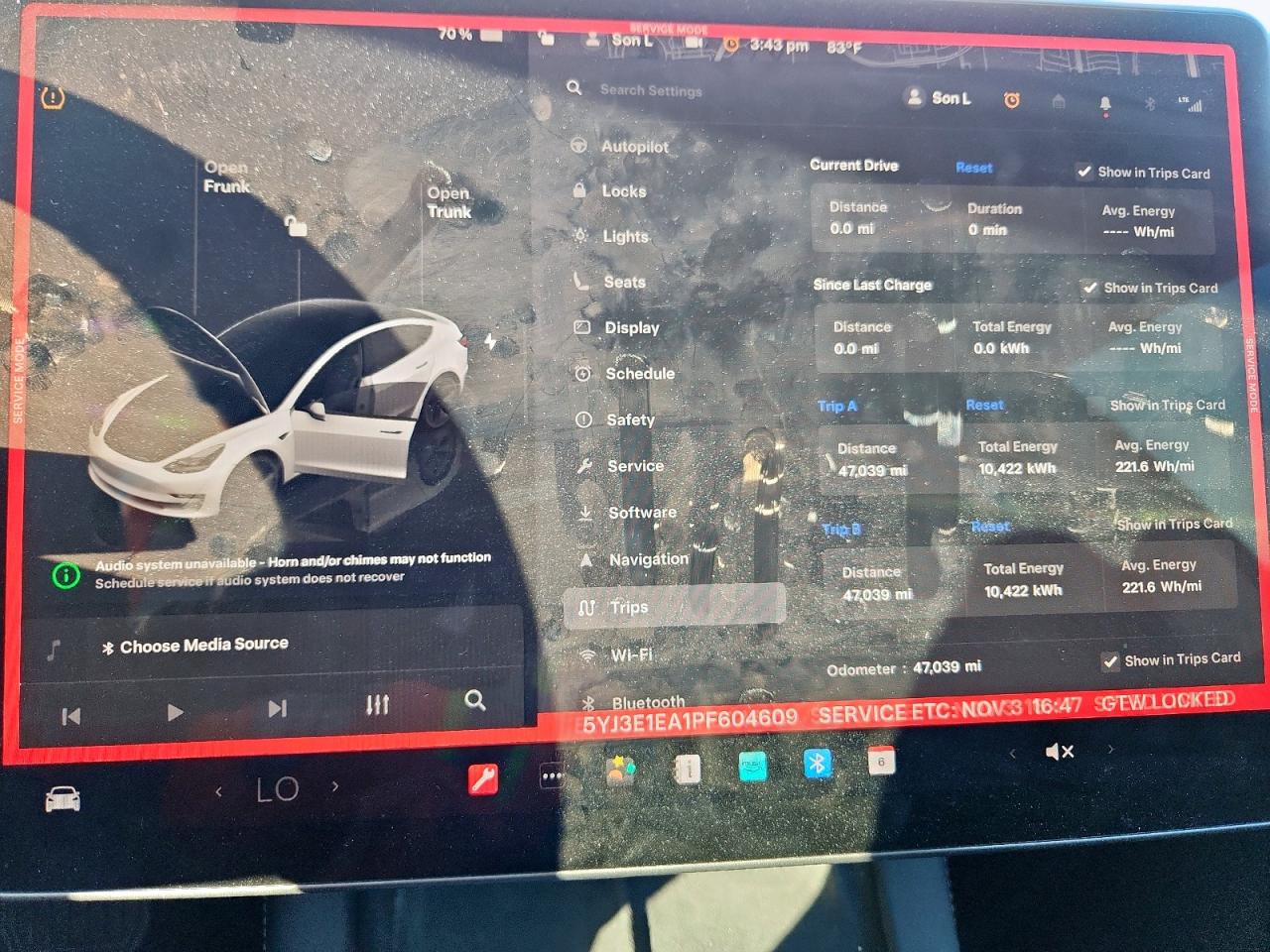 2023 Tesla Model 3 VIN: 5YJ3E1EA1PF604609 Lot: 91101115