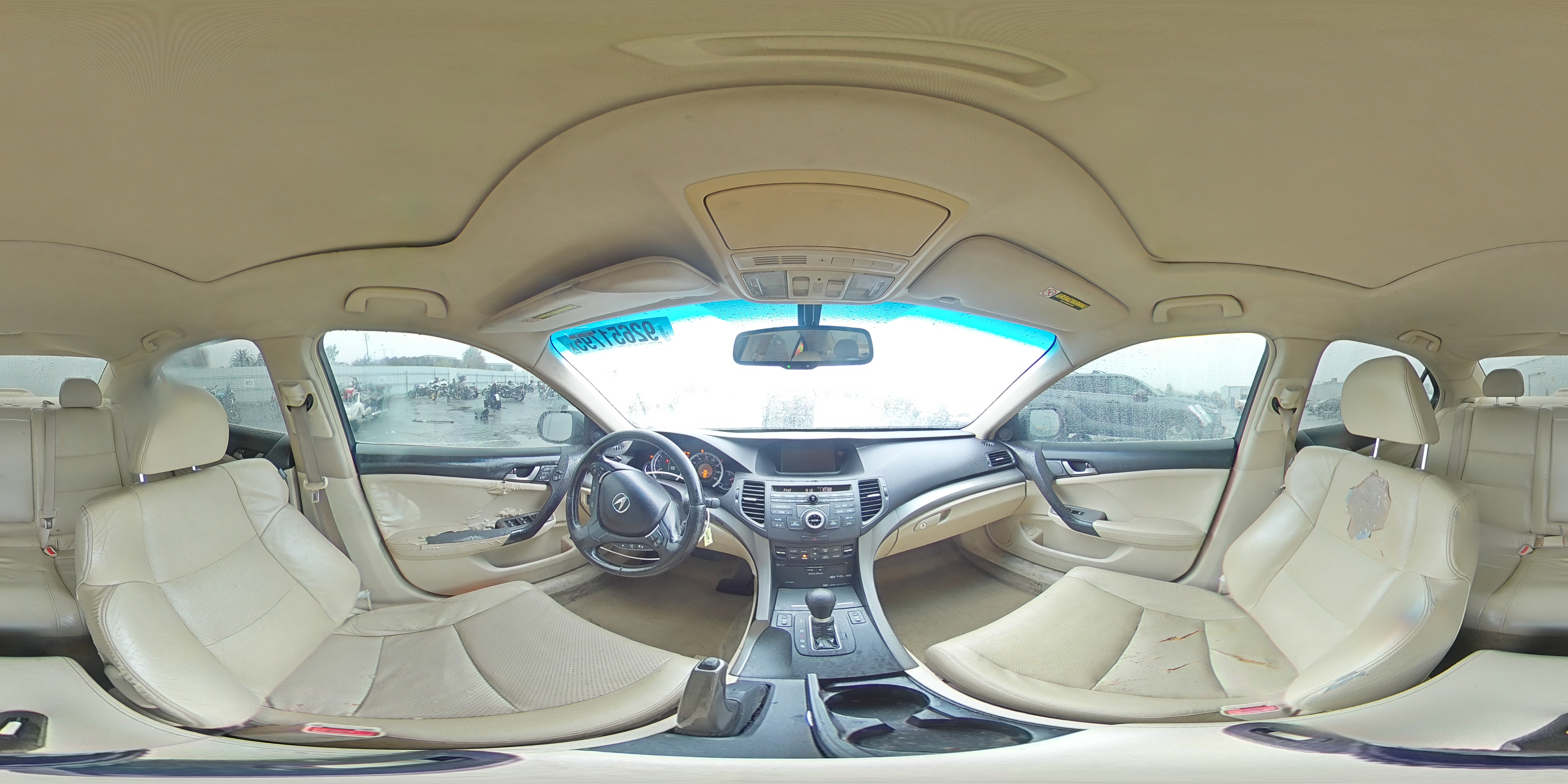 2010 Acura Tsx VIN: JH4CU2F69AC036020 Lot: 92651795