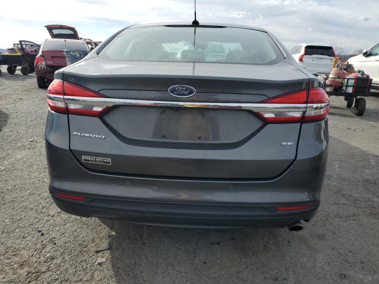 2017 Ford Fusion Se VIN: 3FA6P0H78HR375014 Lot: 92483325
