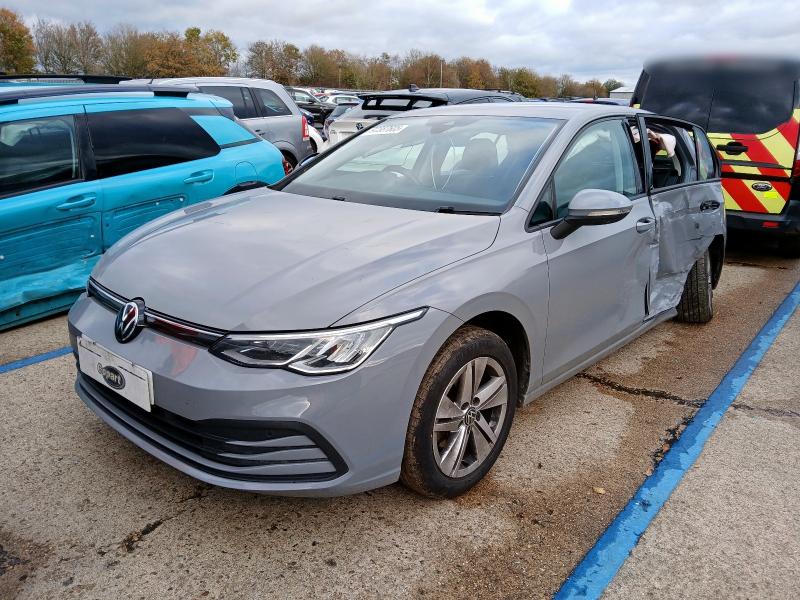 2021 VOLKSWAGEN GOLF 1.5 TSI 150 LIFE 5DR for sale at Copart NEWBURY