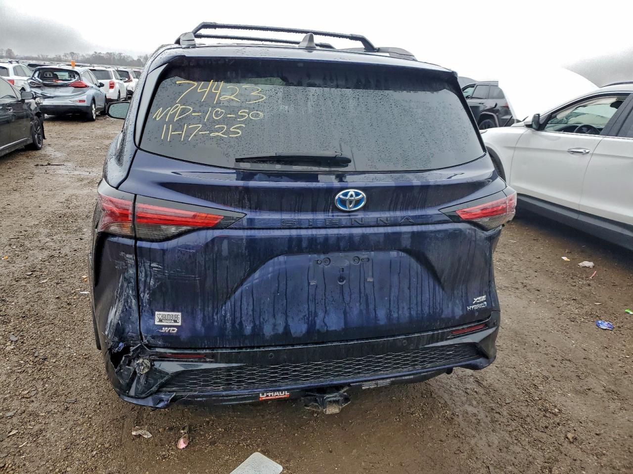 2022 Toyota Sienna Xse VIN: 5TDDSKFCXNS051762 Lot: 93523225