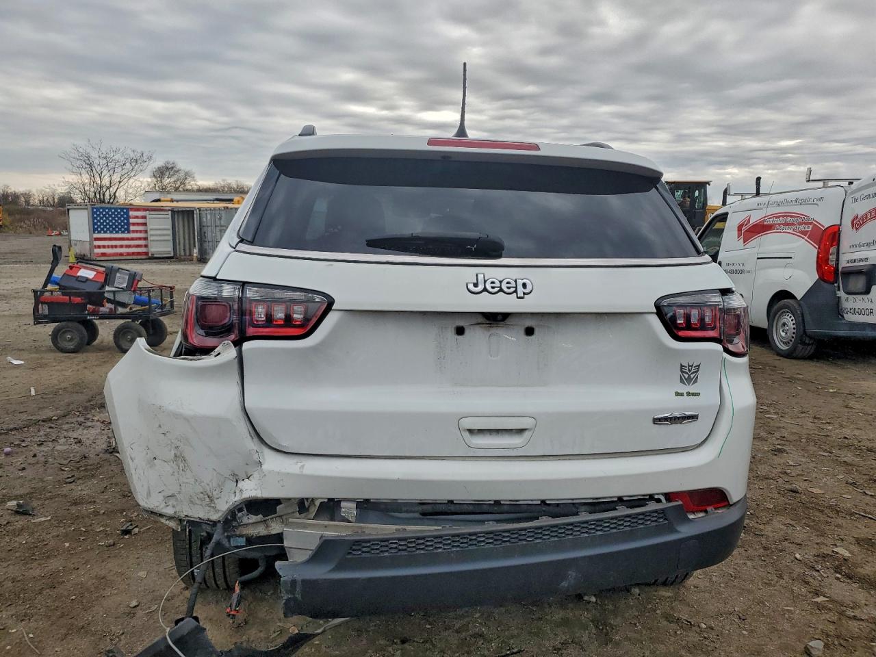 2022 Jeep Compass Latitude VIN: 3C4NJCBB8NT138043 Lot: 93766325