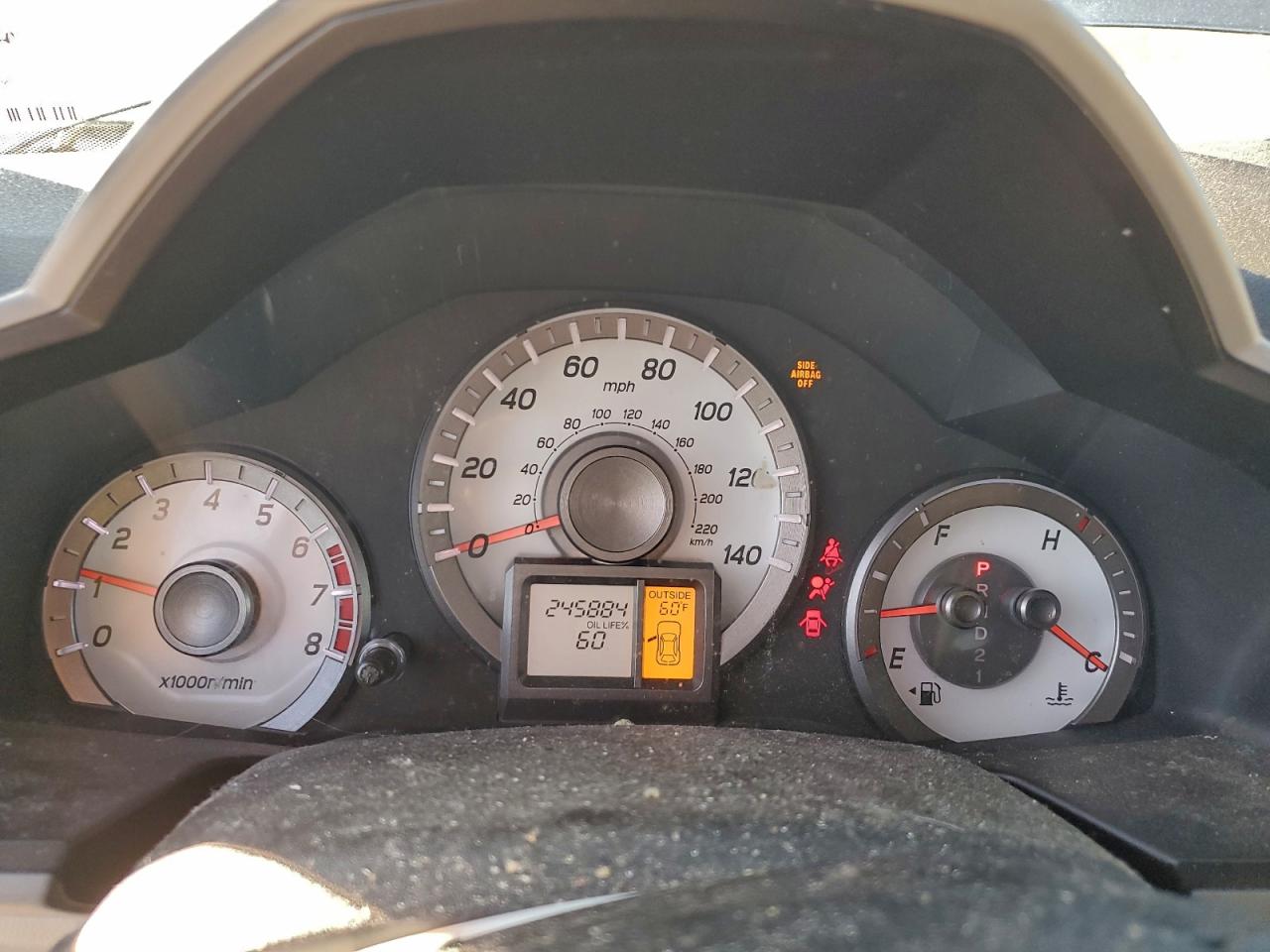 2012 Honda Pilot Ex VIN: 5FNYF4H43CB053815 Lot: 93293135