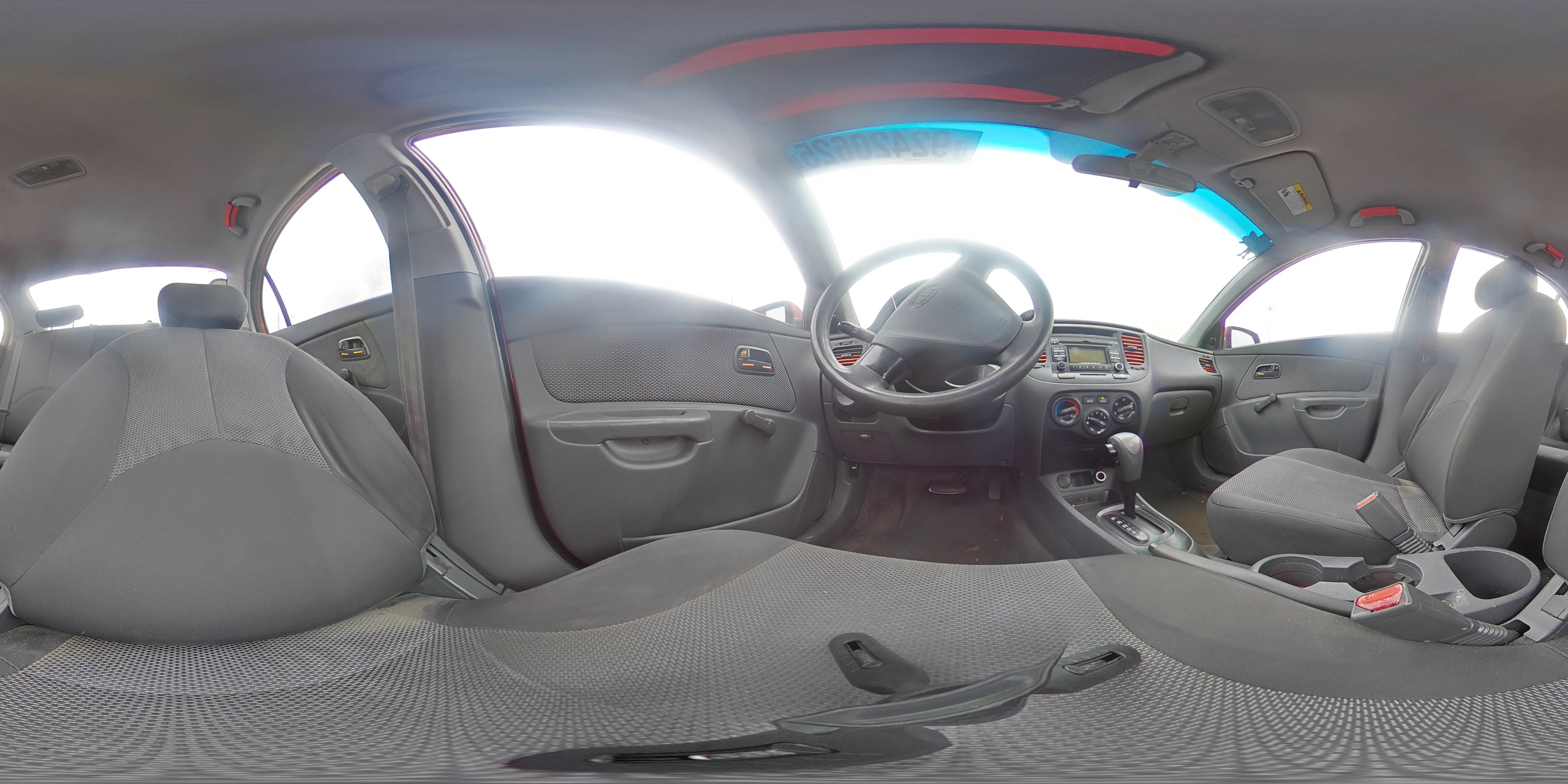 2009 Kia Rio Base VIN: KNADE223396498823 Lot: 92420625