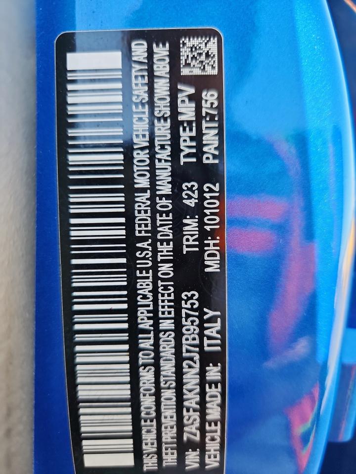 2018 Alfa Romeo Stelvio Ti Sport VIN: ZASFAKNN2J7B95753 Lot: 92234525