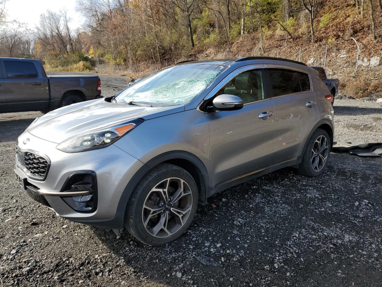 2020 Kia Sportage Sx VIN: KNDPRCA67L7833170 Lot: 92394155