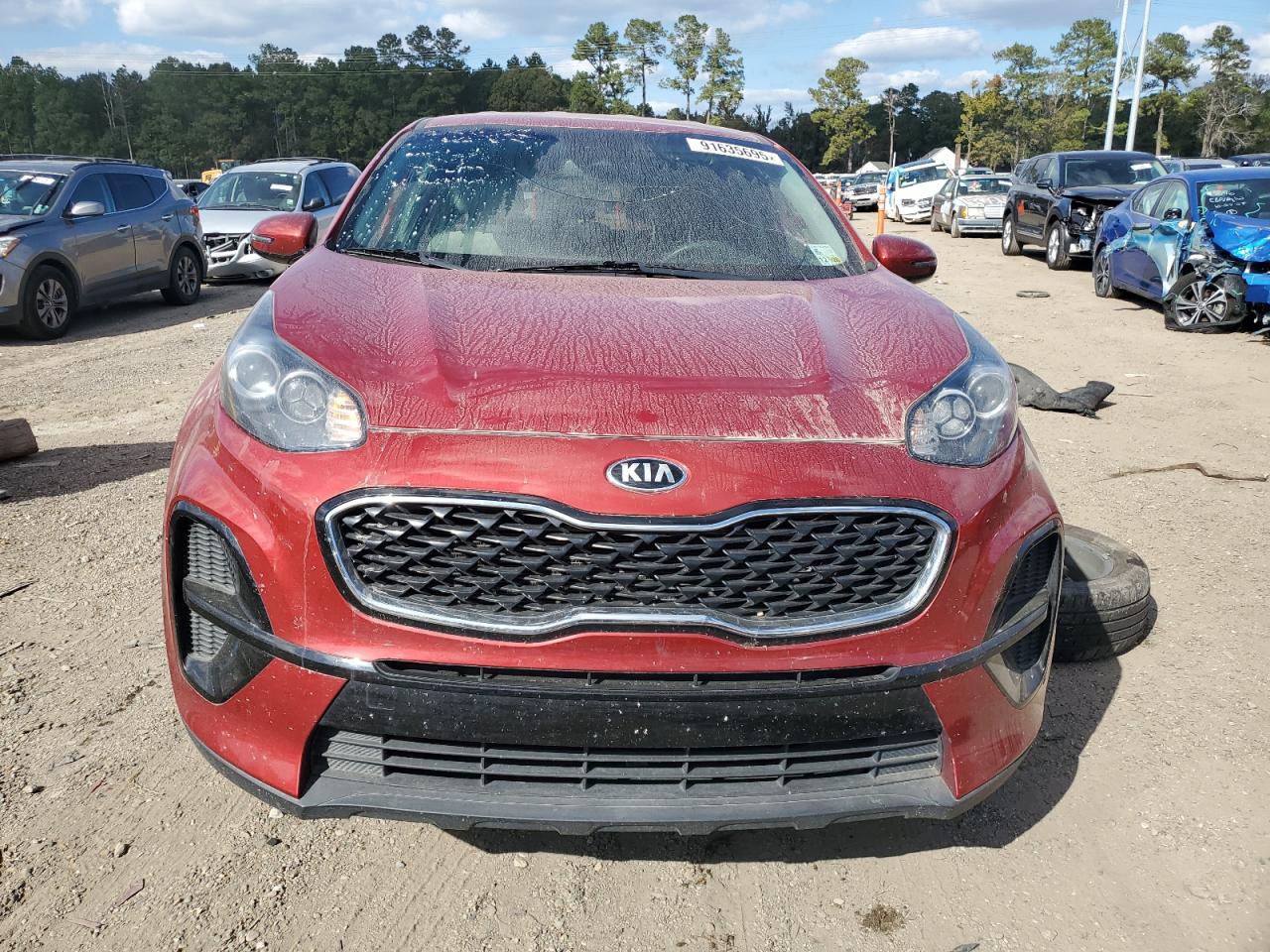 2022 Kia Sportage Lx VIN: KNDPM3AC1N7990989 Lot: 91635695