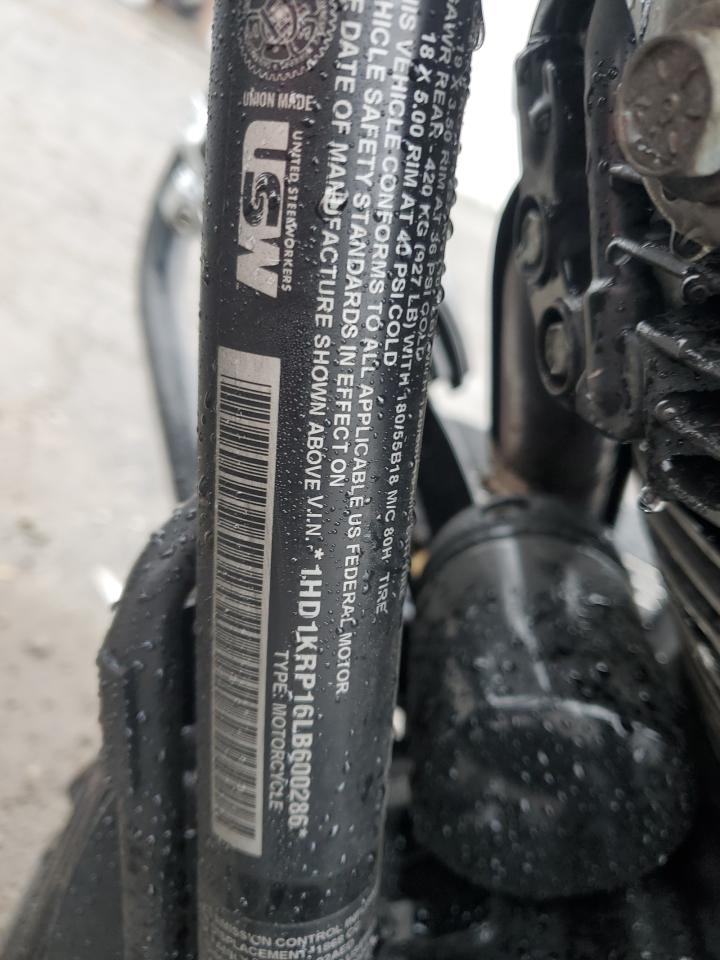 2020 Harley-Davidson Flhxs VIN: 1HD1KRP16LB600286 Lot: 93398285