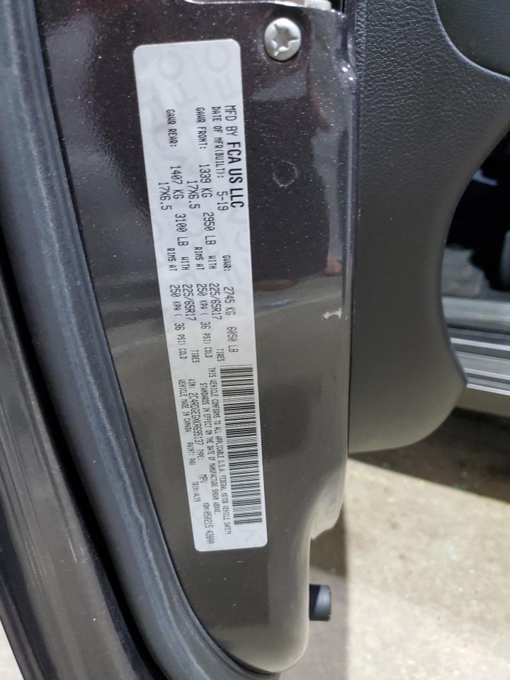 2019 Dodge Grand Caravan Gt VIN: 2C4RDGEGXKR695137 Lot: 91974765