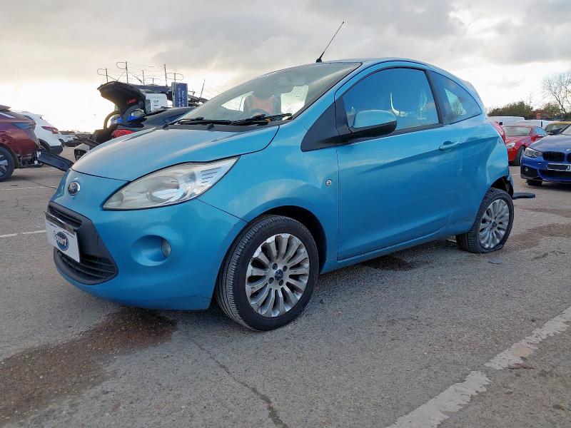 2011 FORD KA 1.2 ZETEC 3DR [START STOP] for sale at Copart SANDWICH