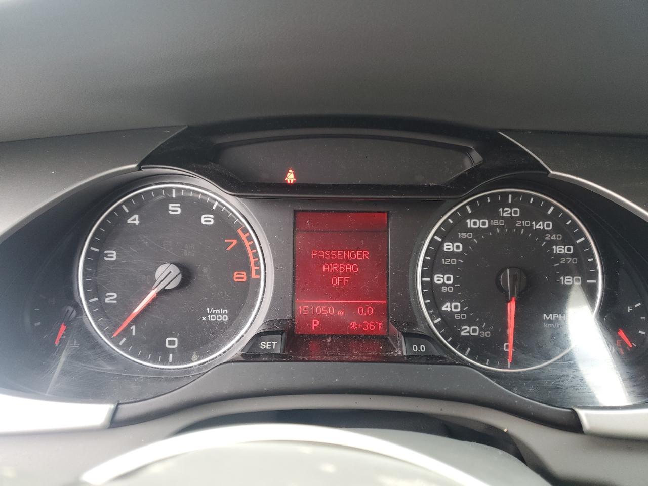 2010 Audi A4 Premium VIN: WAUBFAFLXAN057614 Lot: 91017585