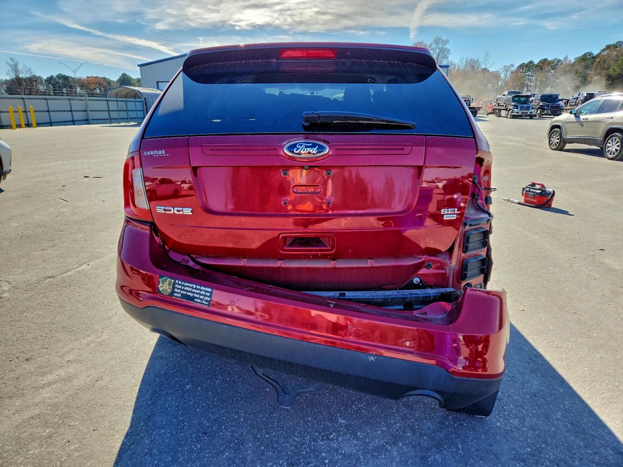 2014 Ford Edge Sel VIN: 2FMDK4JC6EBB59120 Lot: 93714335