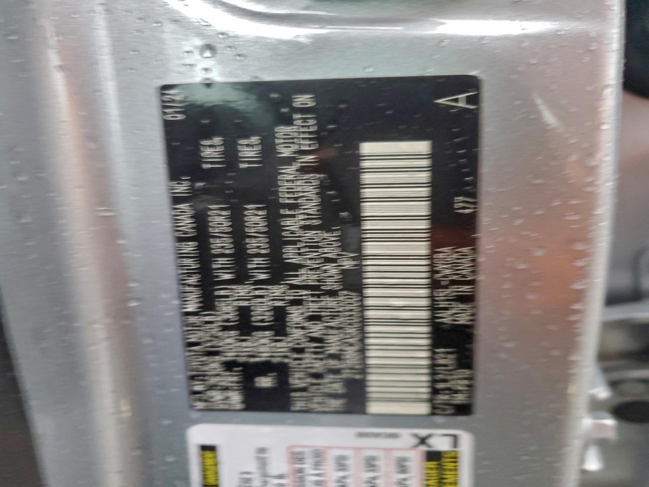 2024 Lexus Rx 350H Base VIN: 2T2BBMCA5RC033007 Lot: 94221775