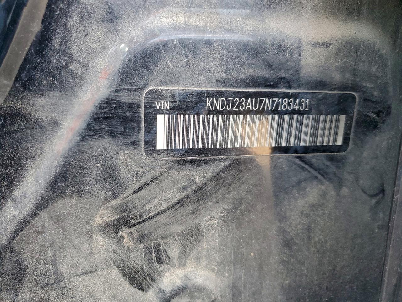 2022 Kia Soul Lx VIN: KNDJ23AU7N7183431 Lot: 93633015