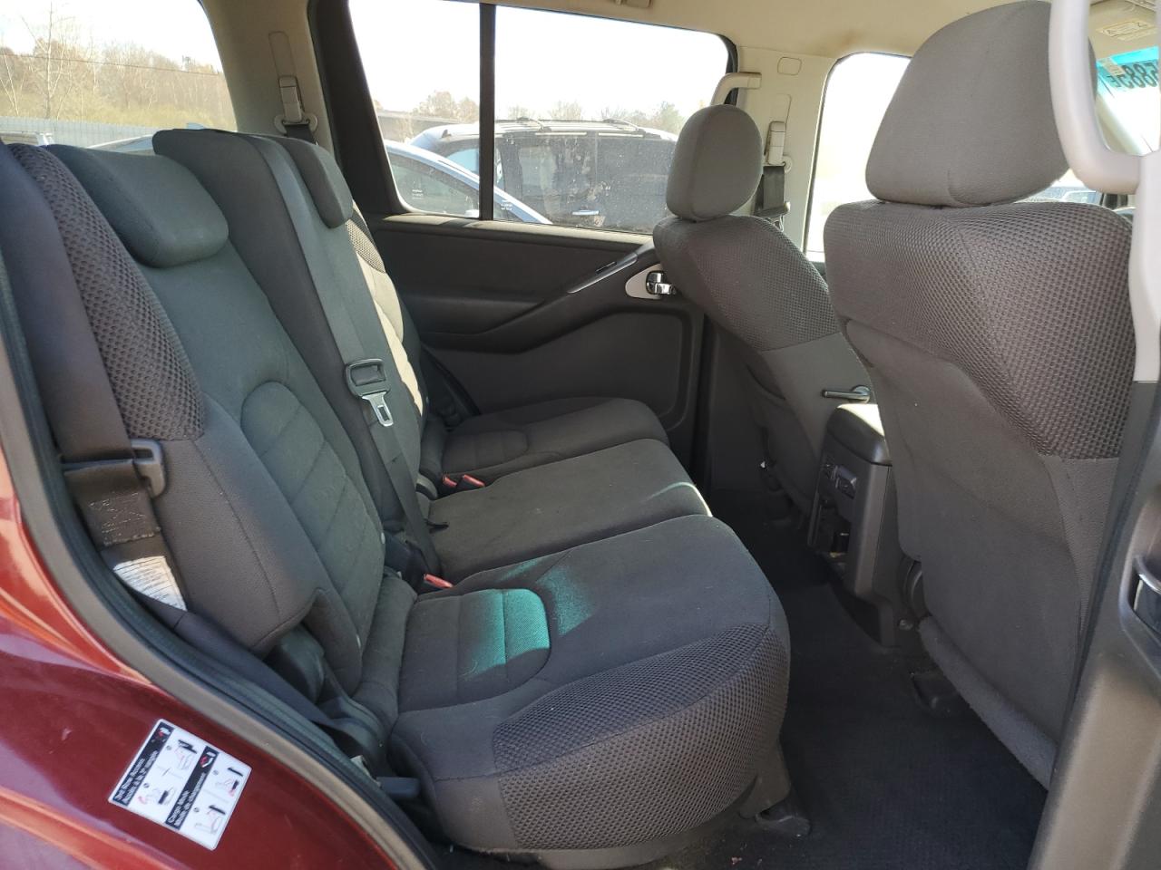 2007 Nissan Pathfinder Le VIN: 5N1AR18W97C628992 Lot: 93065885