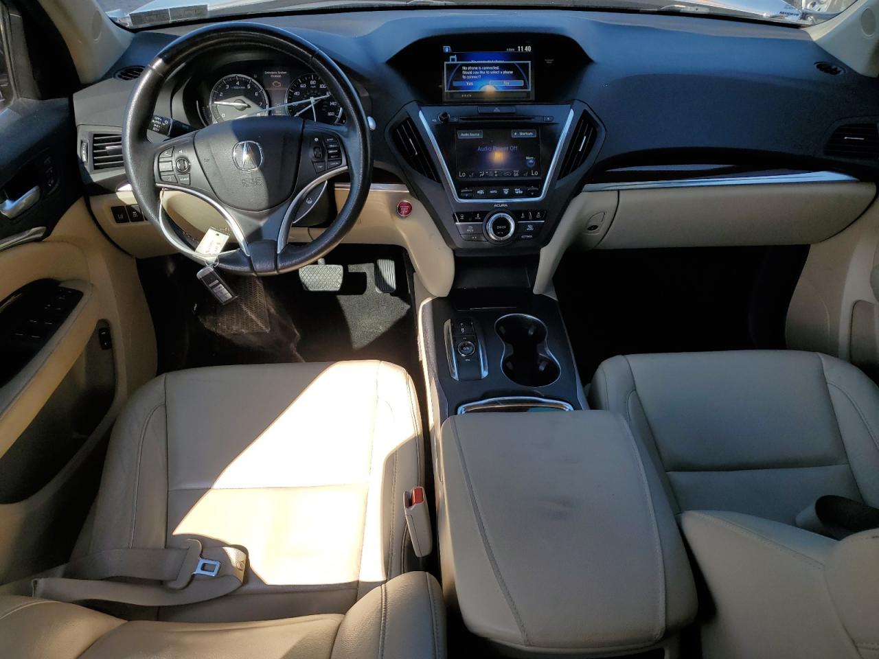 2016 Acura Mdx Technology VIN: 5FRYD4H40GB019518 Lot: 91211565