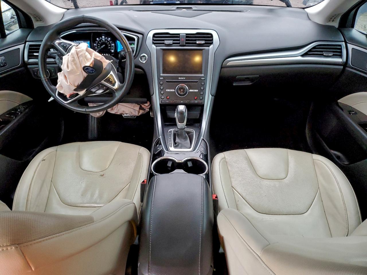 2016 Ford Fusion Titanium Hev VIN: 3FA6P0RU2GR141969 Lot: 93030915