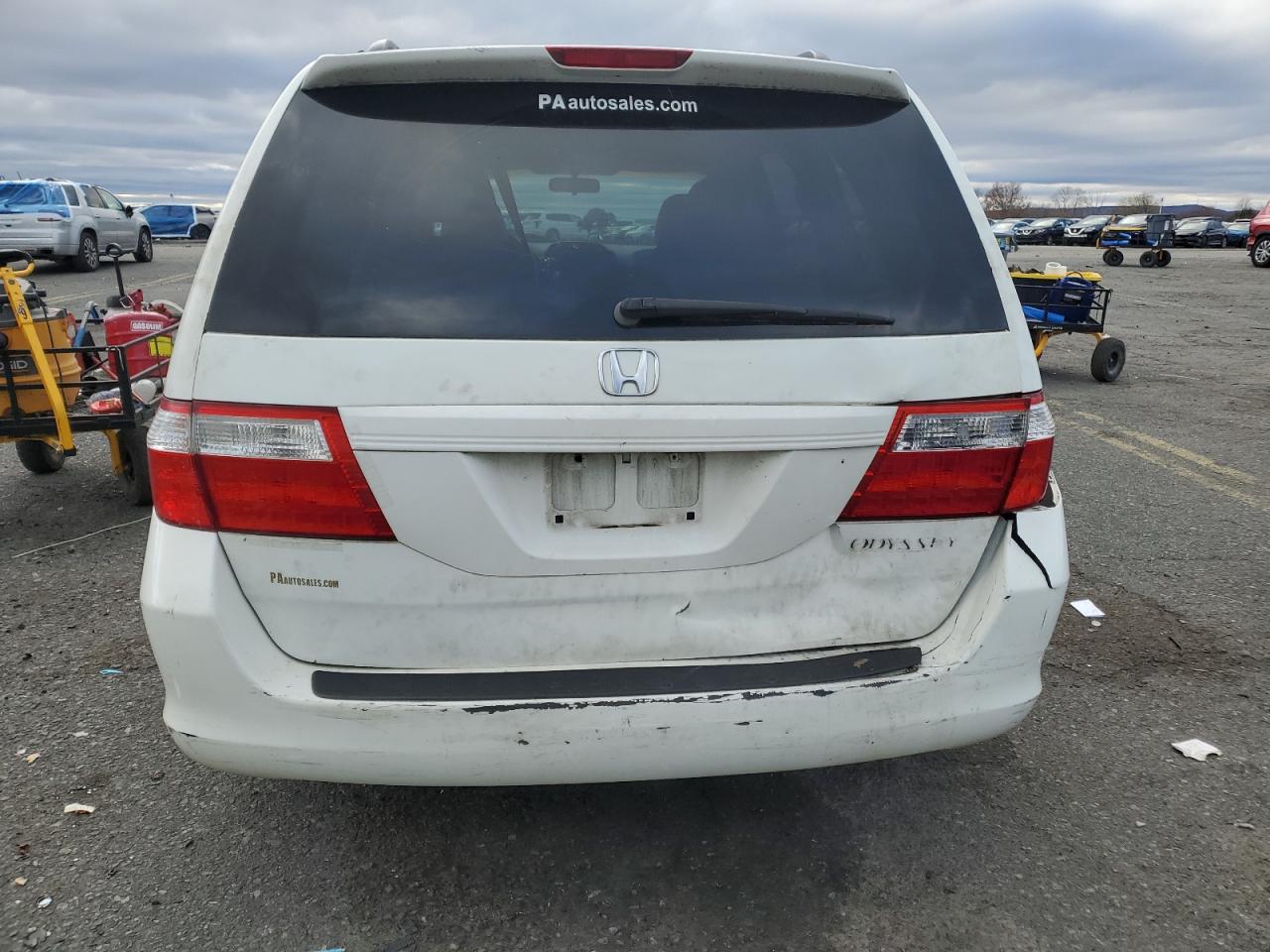 2005 Honda Odyssey Exl VIN: 5FNRL38605B408080 Lot: 92186115