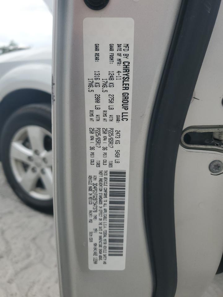 2011 Dodge Journey Mainstreet VIN: 3D4PG1FG2BT547378 Lot: 91468285