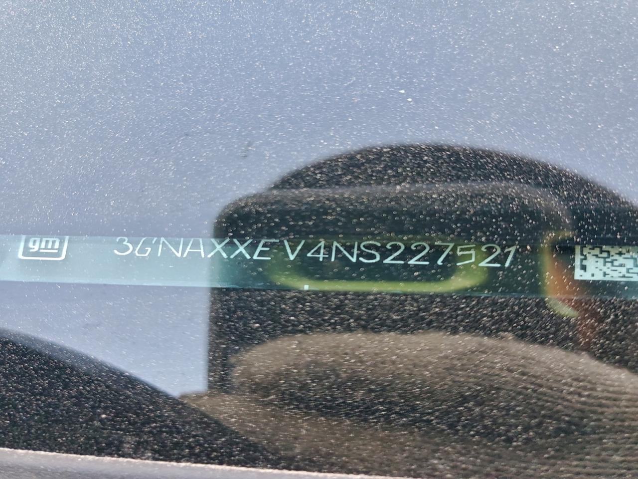 2022 Chevrolet Equinox Premier VIN: 3GNAXXEV4NS227521 Lot: 94476315