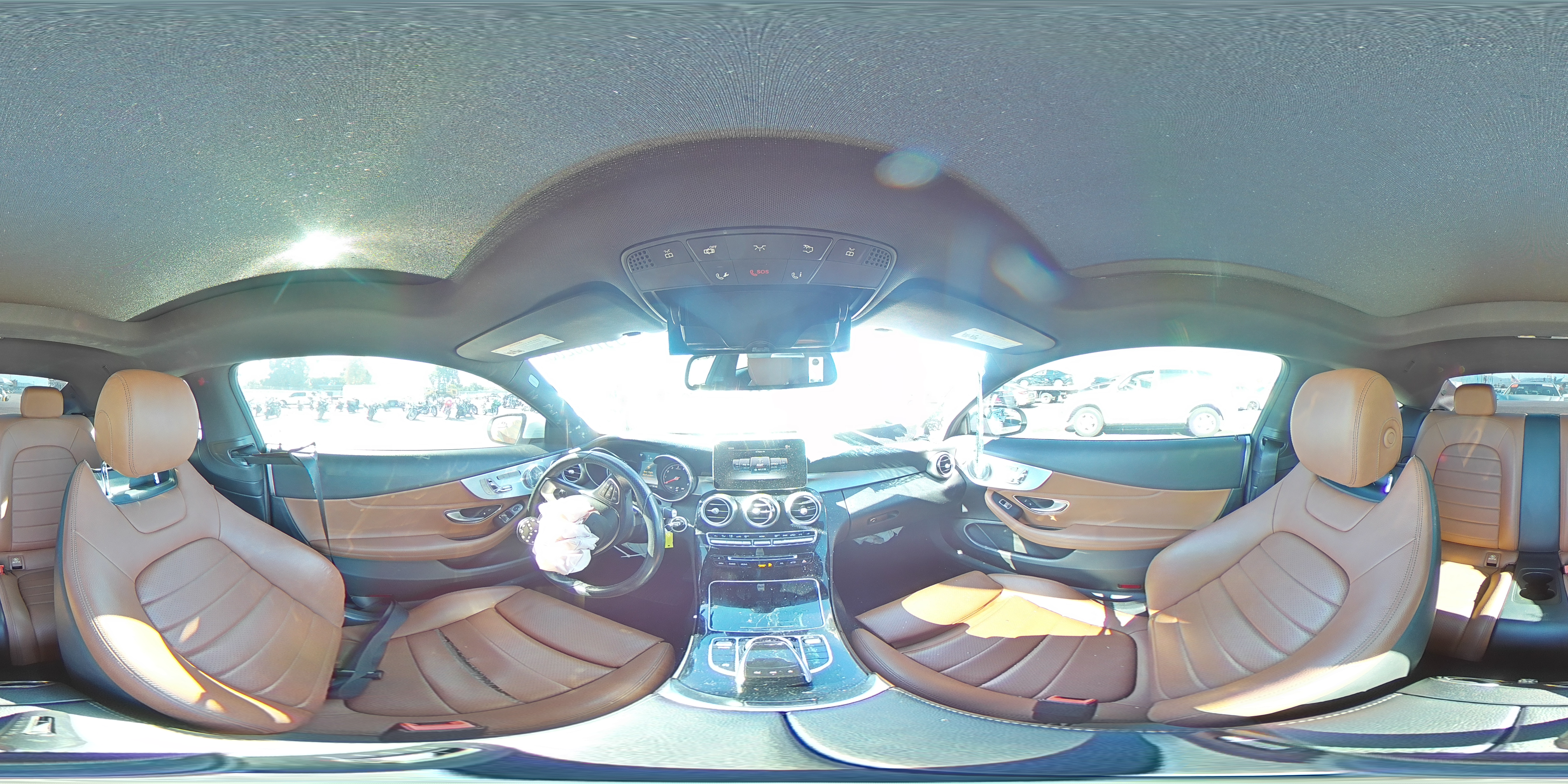 2017 Mercedes-Benz C 300 VIN: WDDWJ4JB0HF486824 Lot: 93786205