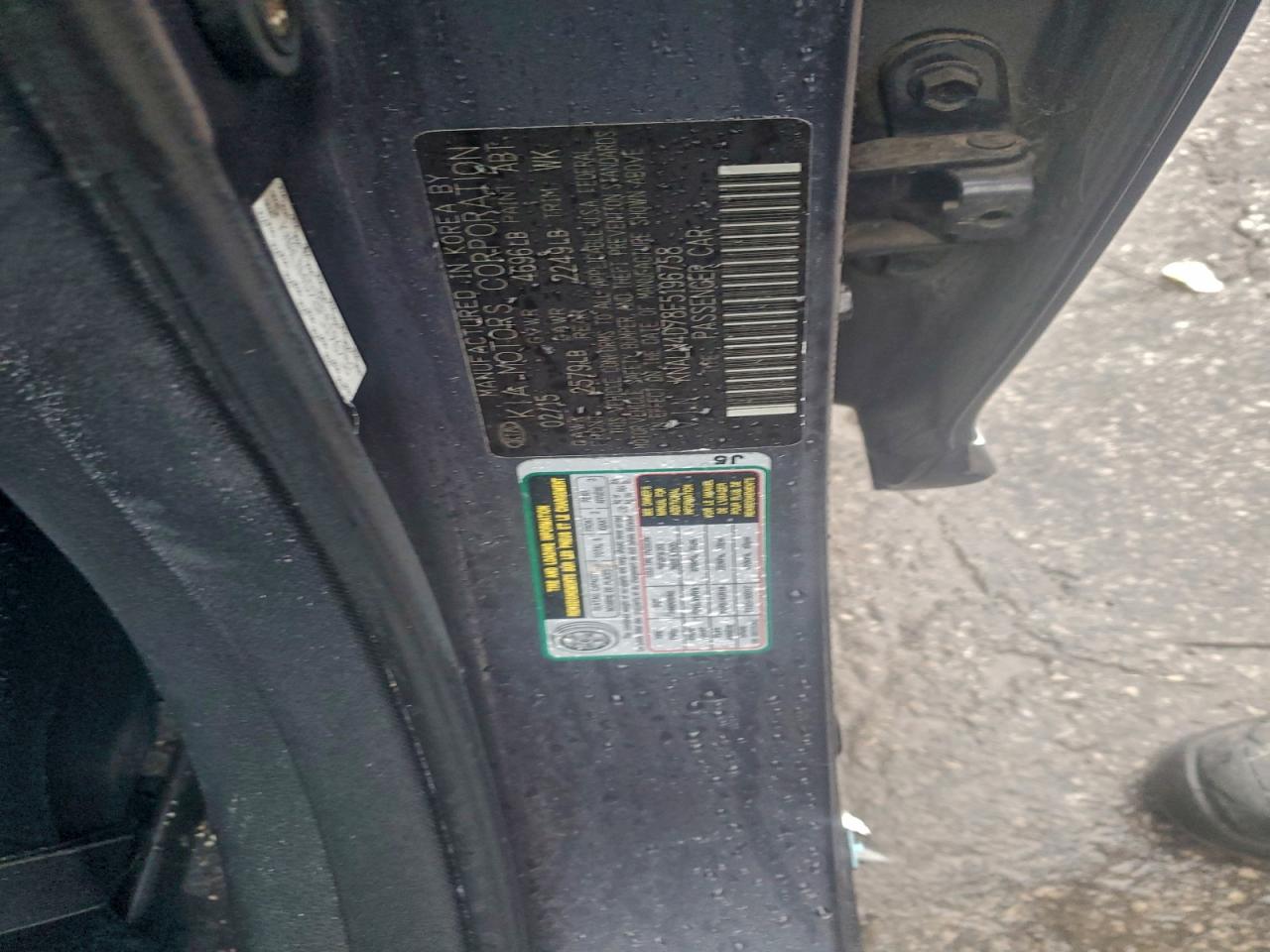 2015 Kia Cadenza Premium VIN: KNALN4D78F5196758 Lot: 93848055