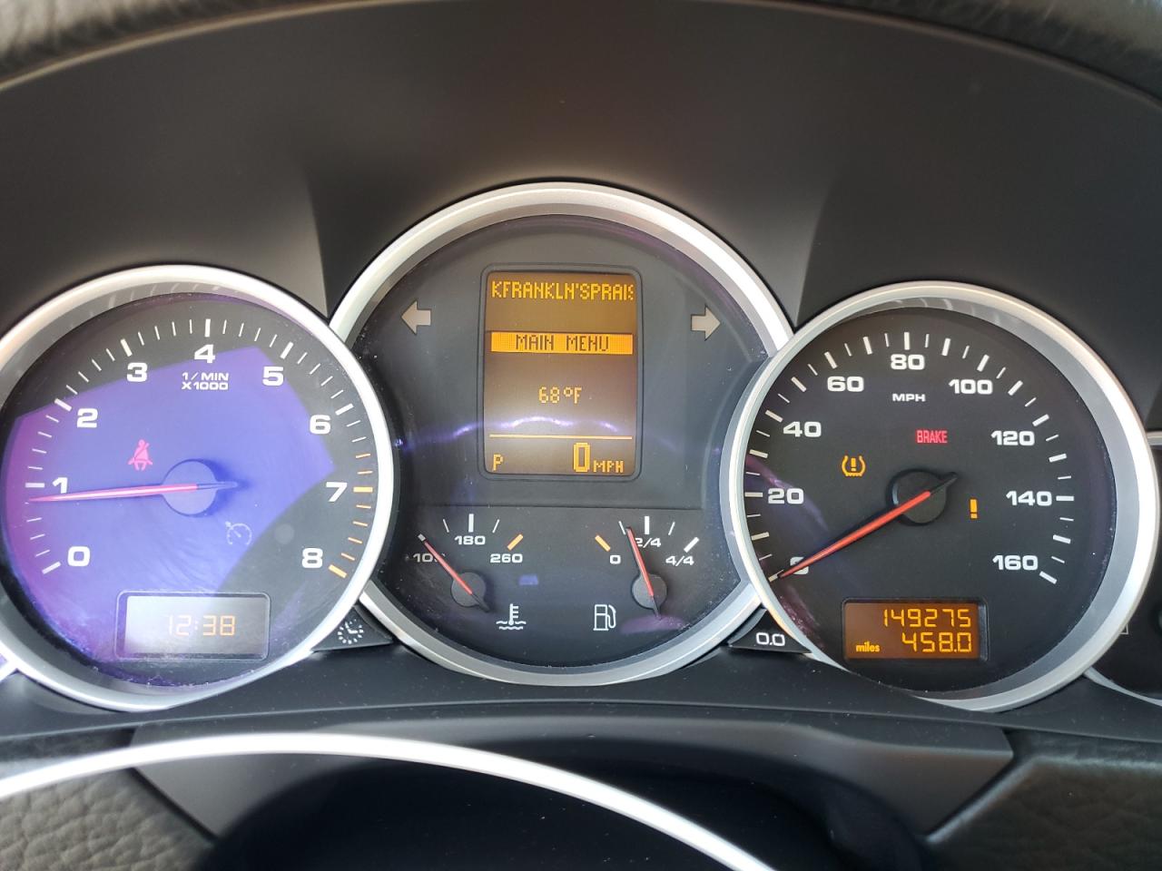 2009 Porsche Cayenne Gts VIN: WP1AD29P19LA64353 Lot: 93287315