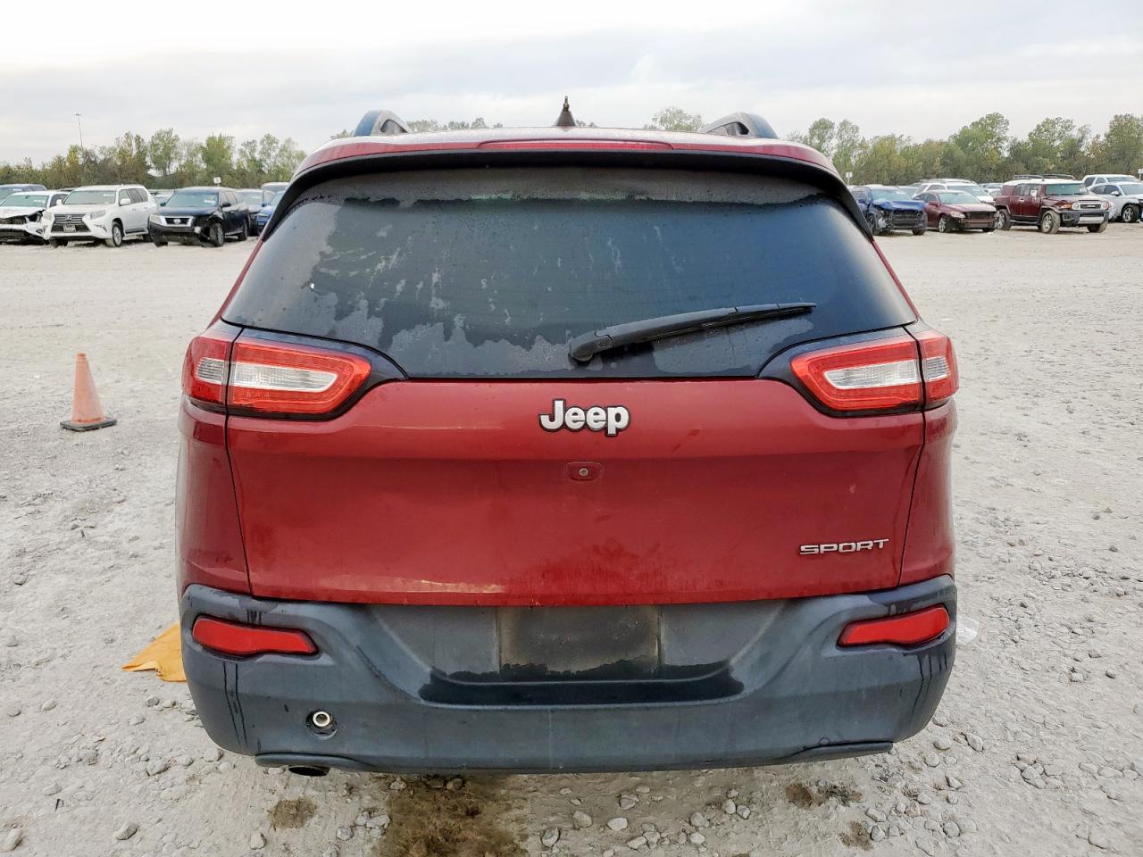 2017 Jeep Cherokee Sport VIN: 1C4PJLAB4HW607282 Lot: 93779005