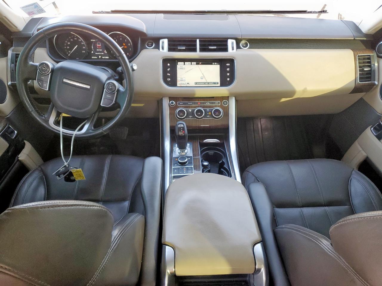 2016 Land Rover Range Rover Sport Hse VIN: SALWR2VFXGA635023 Lot: 92861105