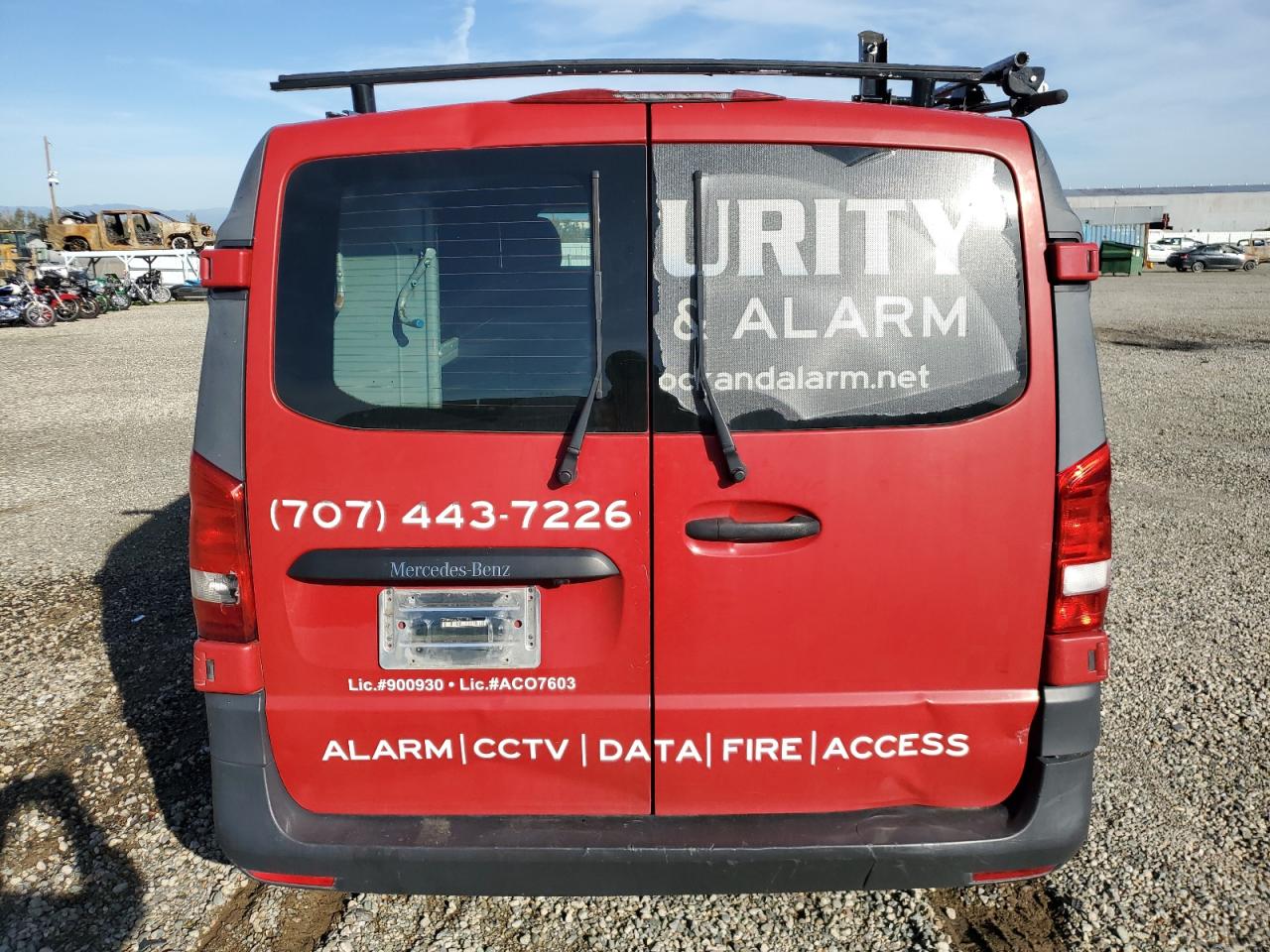 2016 Mercedes Benz Metris Delivery Van VIN: WD3PG2EA7G3111994 Lot: 91445265