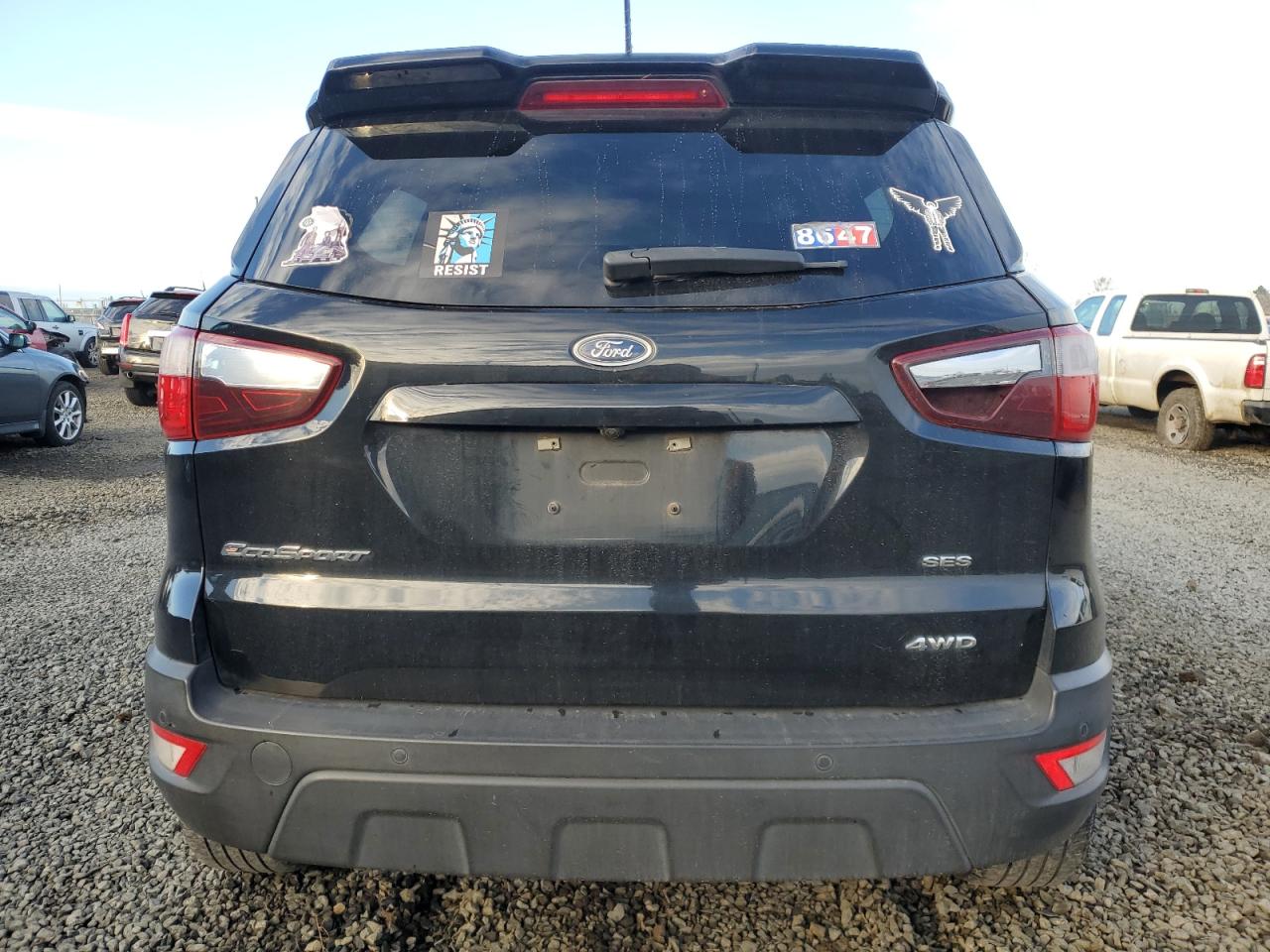 2019 Ford Ecosport Ses VIN: MAJ6S3JL8KC287836 Lot: 93155585