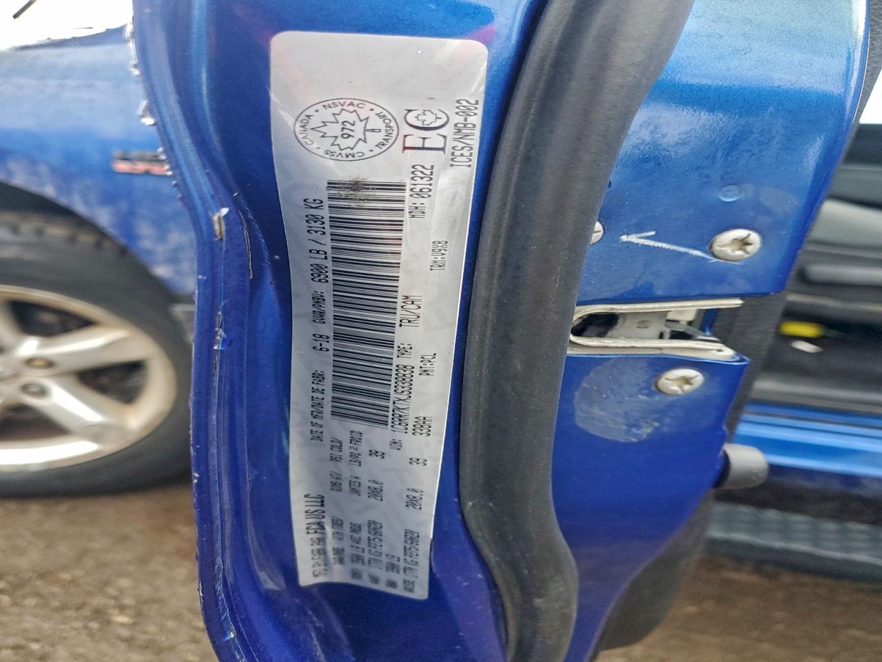 2018 Ram 1500 St VIN: 1C6RR7KTXJS338838 Lot: 93830165