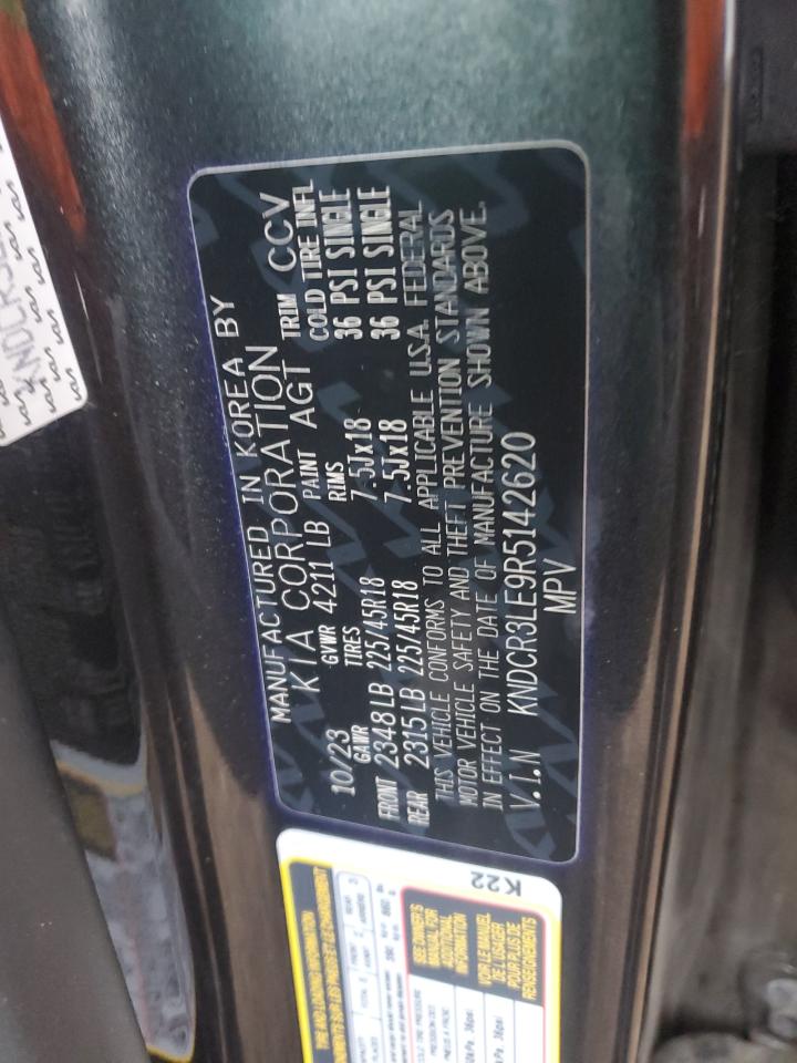 2024 Kia Niro Ex VIN: KNDCR3LE9R5142620 Lot: 93348465