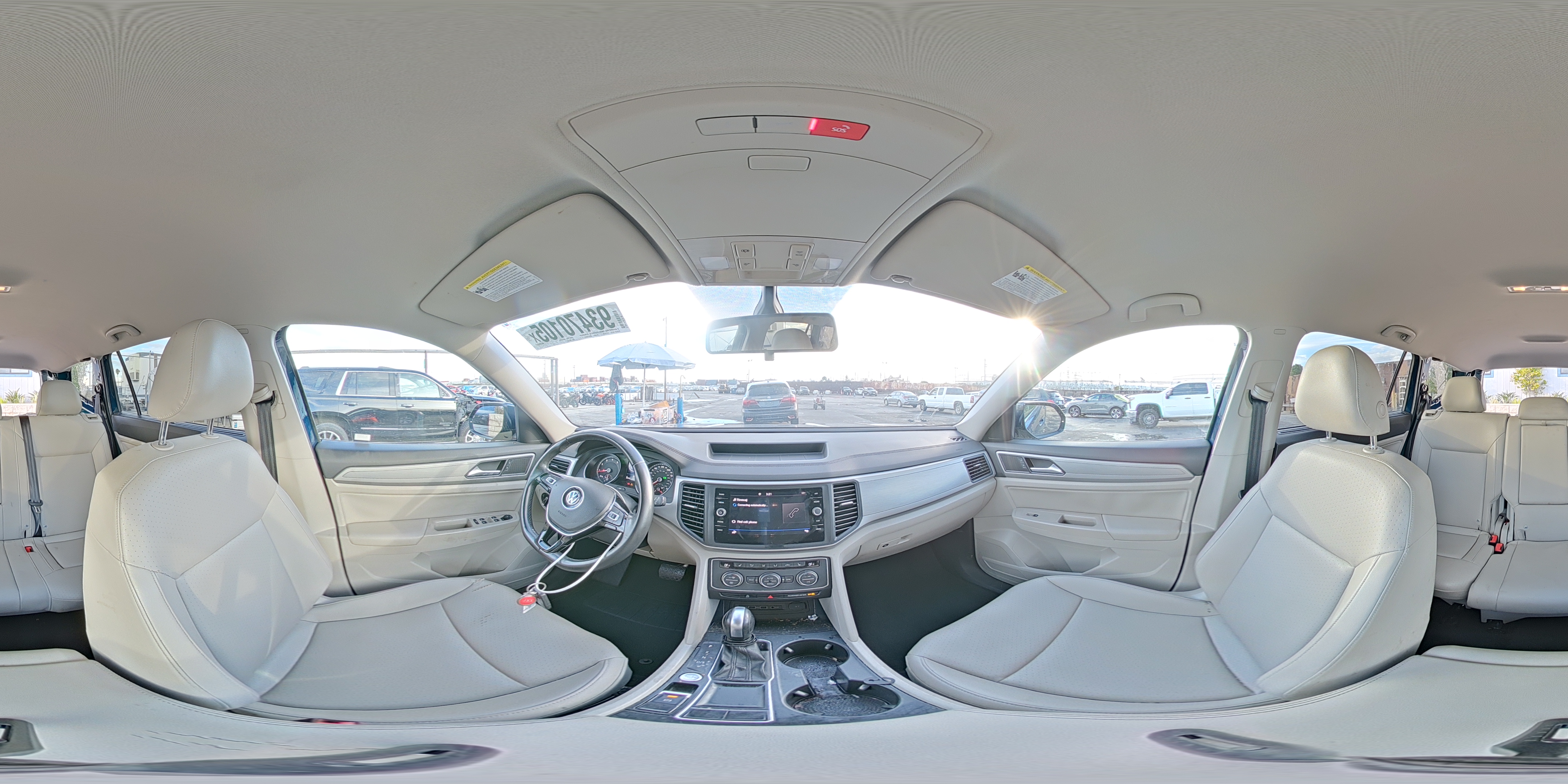 2020 Volkswagen Atlas Se VIN: 1V2DP2CA7LC502180 Lot: 93470105