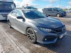 2019 HONDA CIVIC 1.6 I-DTEC EX 5DR for sale at Copart CHESTER
