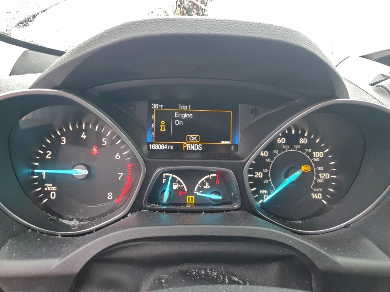 2017 Ford Escape S VIN: 1FMCU0F75HUE46652 Lot: 92635945