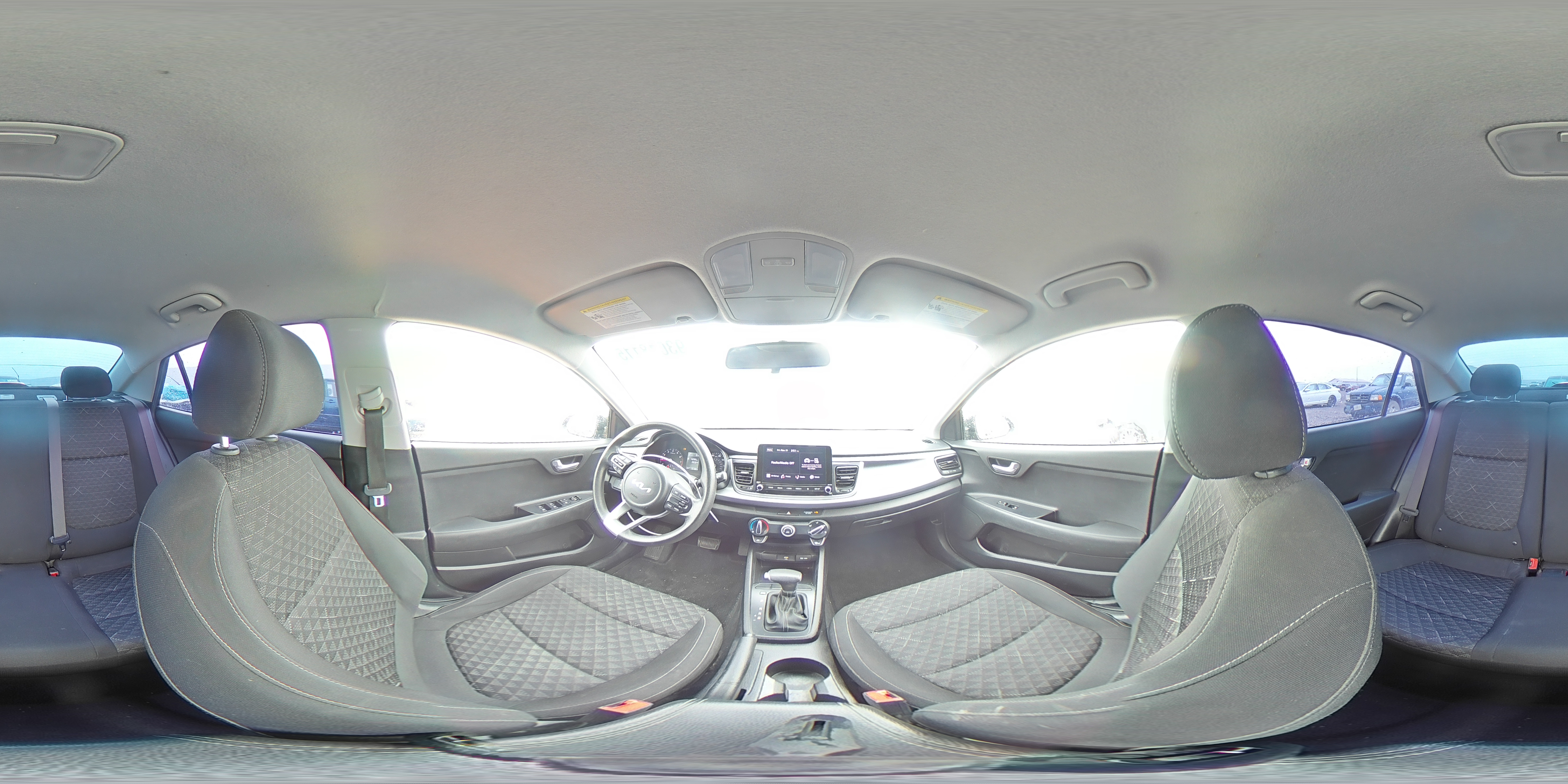 2022 Kia Rio Lx VIN: 3KPA24ADXNE491831 Lot: 93018115