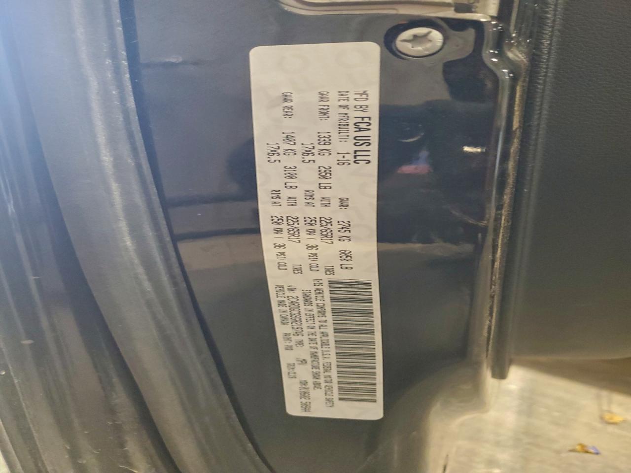 2016 Dodge Grand Caravan Sxt VIN: 2C4RDGCG9GR219746 Lot: 94106455